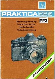 Praktica (VEB) EE 3 manual. Camera Instructions.